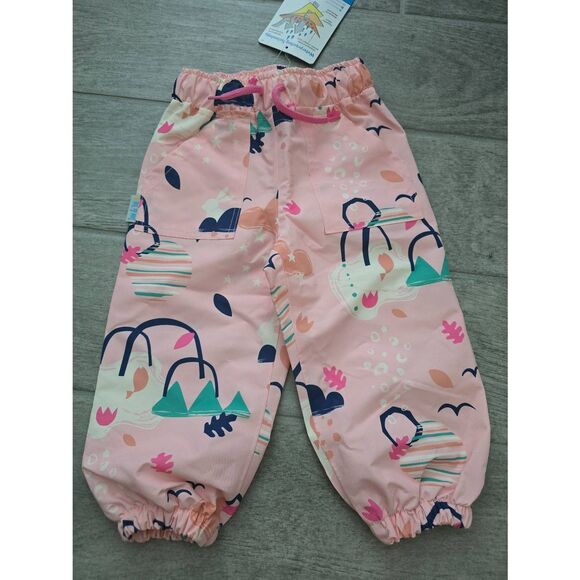 No Brand Other - Baby Girls Jan & Jul Waterproof Rain Pants Pink Size 1T 12-24 months bunnies, mo